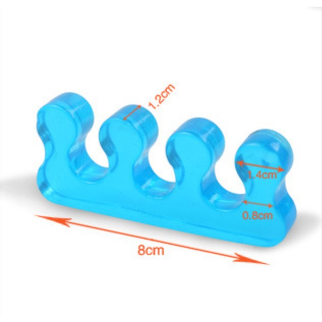 Kẹp tách ngón chân silicon bộ 2 cái - Phụ kiện làm nail chuyên nghiệp giá rẻ