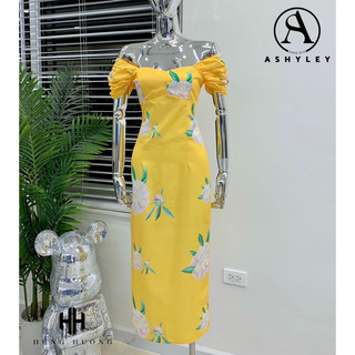 VÁY TƠ LỤA BODY HOA CỔ VUÔNG - ảnh thật