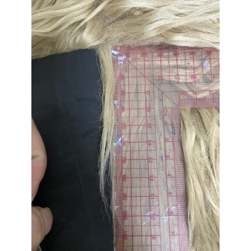 Vải lông dài 10cm dùng may quần áo đồ chơi ,búp bê, diy, handmade