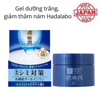 Kem ngày Hadalabo 100g và kem đêm 50g Nhật Bản Nội địa chính hãng