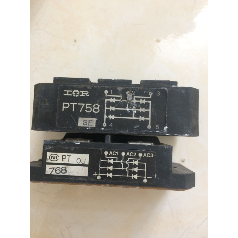 diot diode cầu 3 pha 75A hàng tháo máy như hình