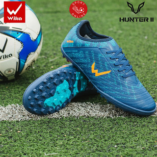 Giày đá bóng Wika Hunter 2 chính hãng mới nhất, lưỡi gà liền ôm chân, đế cao su TF cao cấp, bảo hành 3 tháng