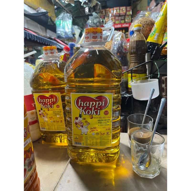 Dầu Ăn Happy Koki 5 Lít