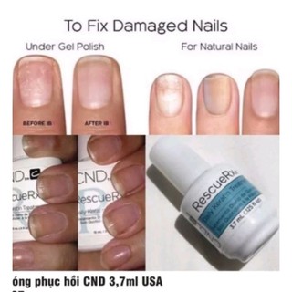 Dưỡng móng + phục hồi hư tổn CND