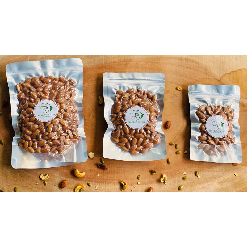 1kg Hạnh Nhân Sống Tách Vỏ Nhập Khẩu Mỹ Trang Food