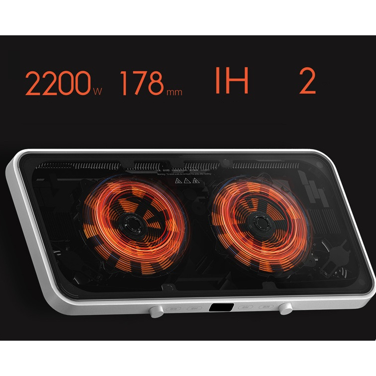 Bếp từ đôi Xiaomi Mijia đa năng có kết nối App