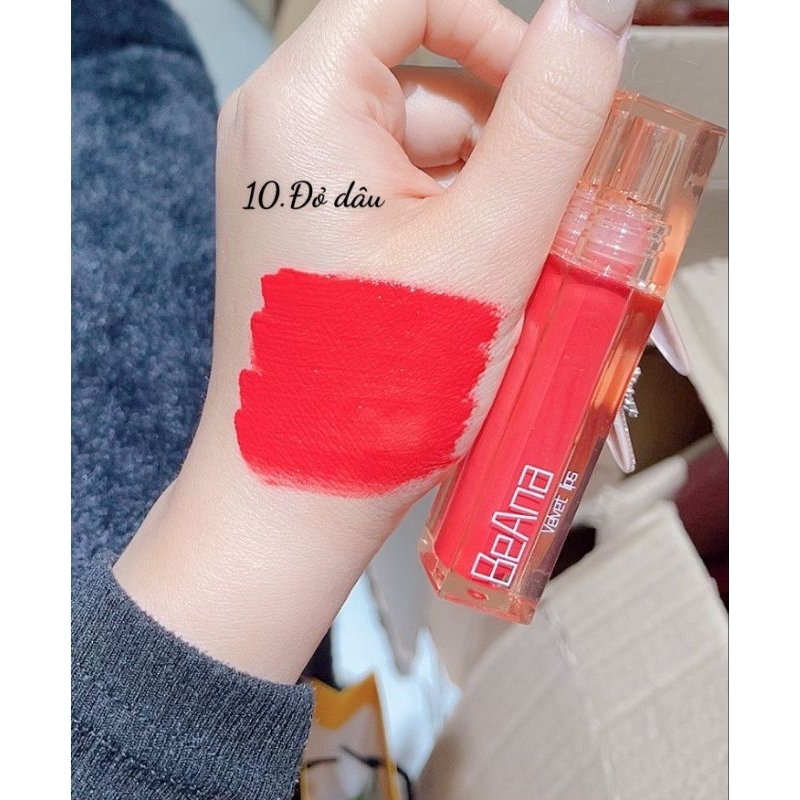 Son kem chính hãng, son kem lỳ BeAna  siêu mềm môi