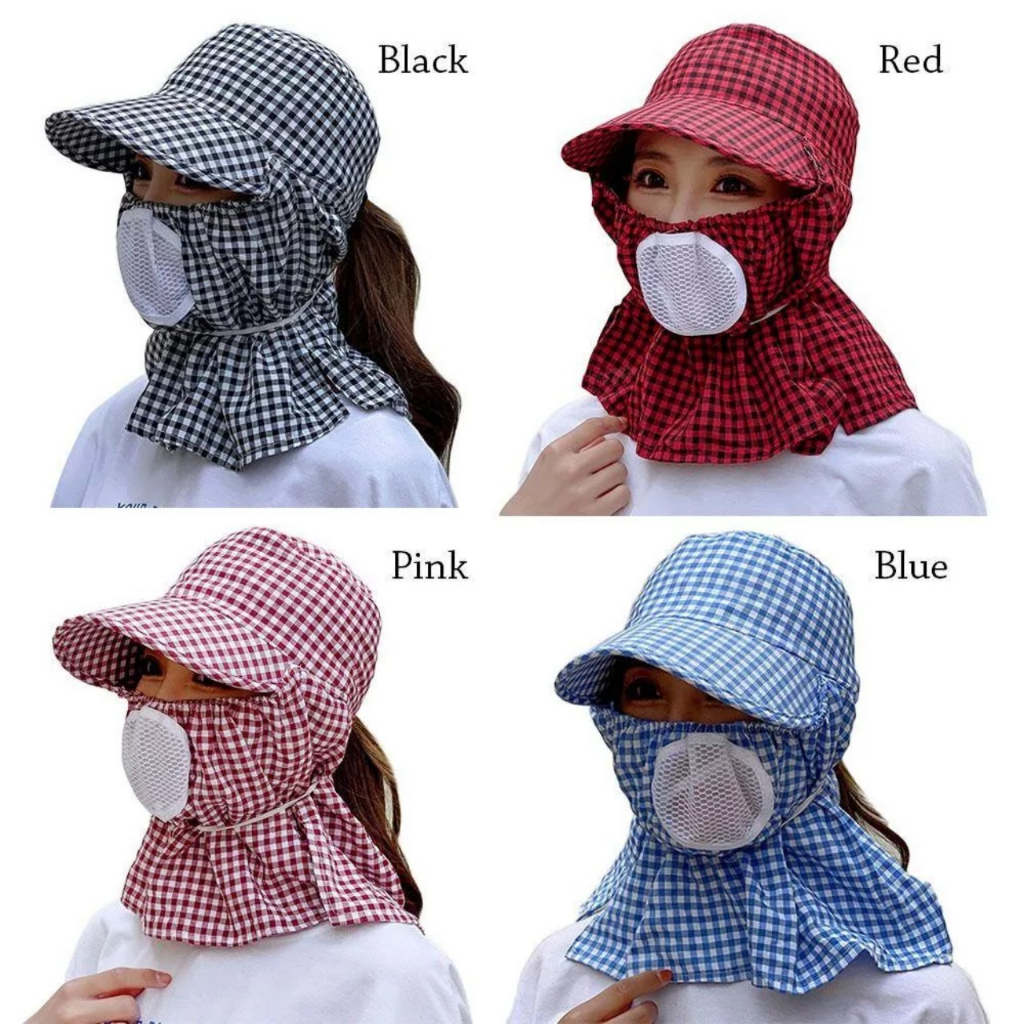 Mũ Chống Nắng Kèm Tấm Che Mặt Và Cổ Tiện Dụng Khi Đi Câu Cá / Leo Núi Emmy_Shop_90