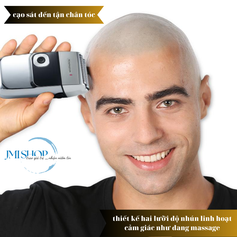 Máy Cạo Râu, Máy Cạo đầu, râu quai nón Chuyên Nghiệp, Tông Đơ Cắt Tóc Sạc USB - JMI Shop - jmi group