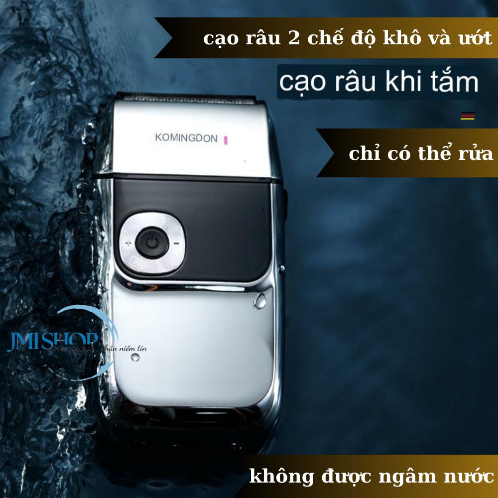 Máy Cạo Râu, Máy Cạo đầu, râu quai nón Chuyên Nghiệp, Tông Đơ Cắt Tóc Sạc USB - JMI Shop - jmi group