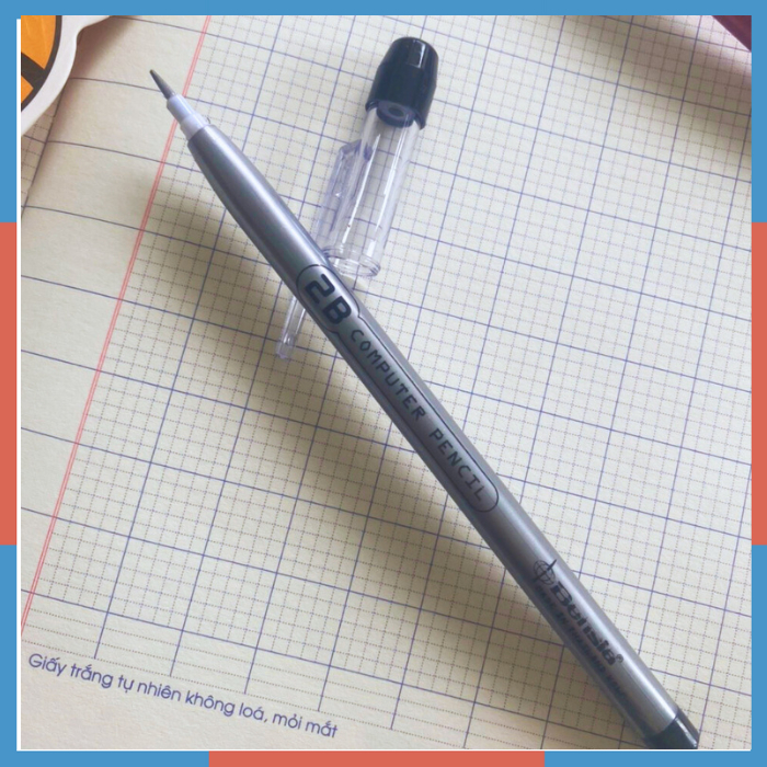 Bút Chì Khúc Bensia siêu đẹp, họa tiết xinh xắn đáng yêu có tẩy dùng cho học sinh tiểu học