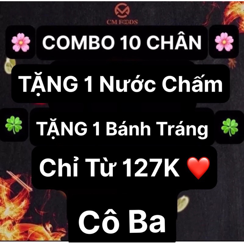 45G Combo 10 Chân Tặng 1 Chai nước Chấm 15K ❤️❤️