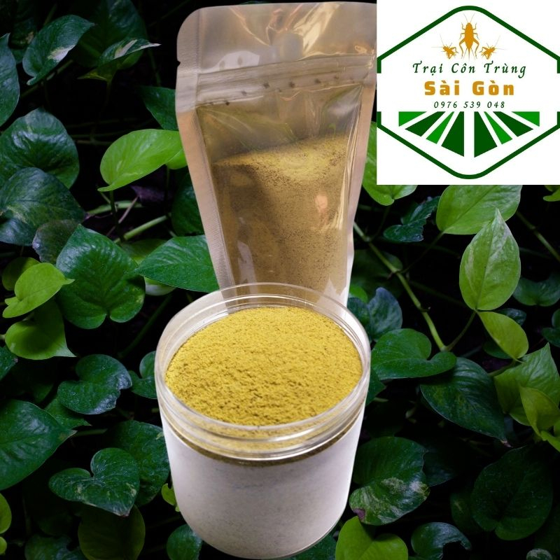 200g Cám Xay Nhuyễn- Thức Ăn Dinh  Dưỡng Cho Dế Con- Trại Côn Trùng Sài Gòn