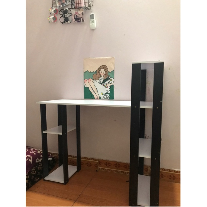 Bàn Học Chữ L Bàn Làm Việc Có Kệ Sách Đa Năng Tiện Lợi Thông Minh 3 Tầng Phong Cách Hiện Đại Sang Trọng Tinh Tế | BigBuy360 - bigbuy360.vn