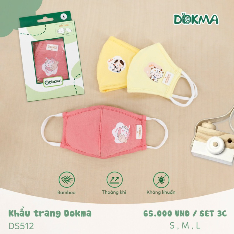 Khẩu trang dokma set 3