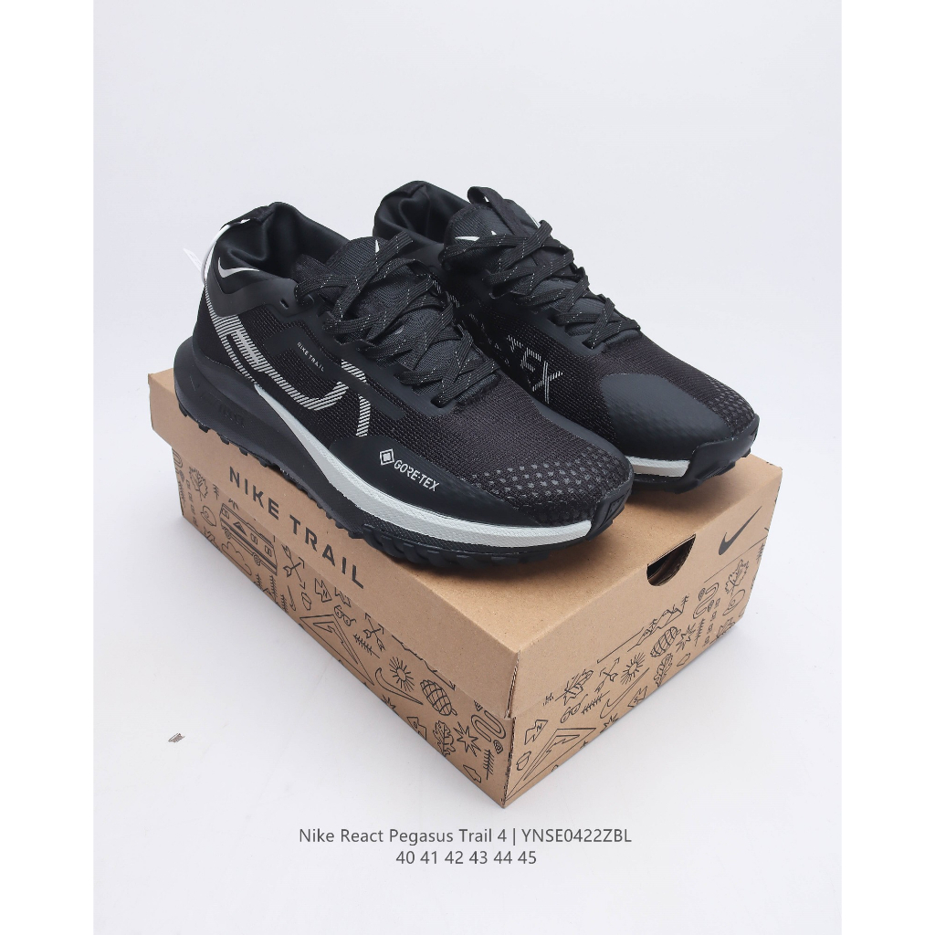 (Hàng Oder 10-15 ngày) - Giày thể thao cao cấp_Nike_React_Pegasus Trail 4 - Giày sneaker thời trang - MSP: DJ7926-001