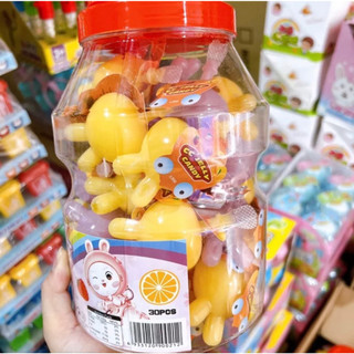 Sỉ lọ 30 chiếc thạch hoa quả hình thỏ đáng yêu
