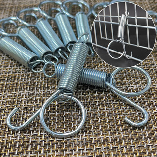 Set 1 lò xo móc pô móc khóa lò xo bằng kim loại đa ứng dụng cho lồng chim móc lò xo khóa cửa kim loại