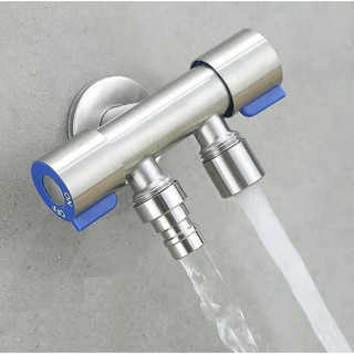 Van nước 2 cổng xả có điều khiển riêng biệt