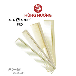 Lược chải tóc Silkcomb Pro, lược cắt tóc pro 20 25 30 35 tạo kiểu tóc dùng cho thợ salon tóc, baber shop