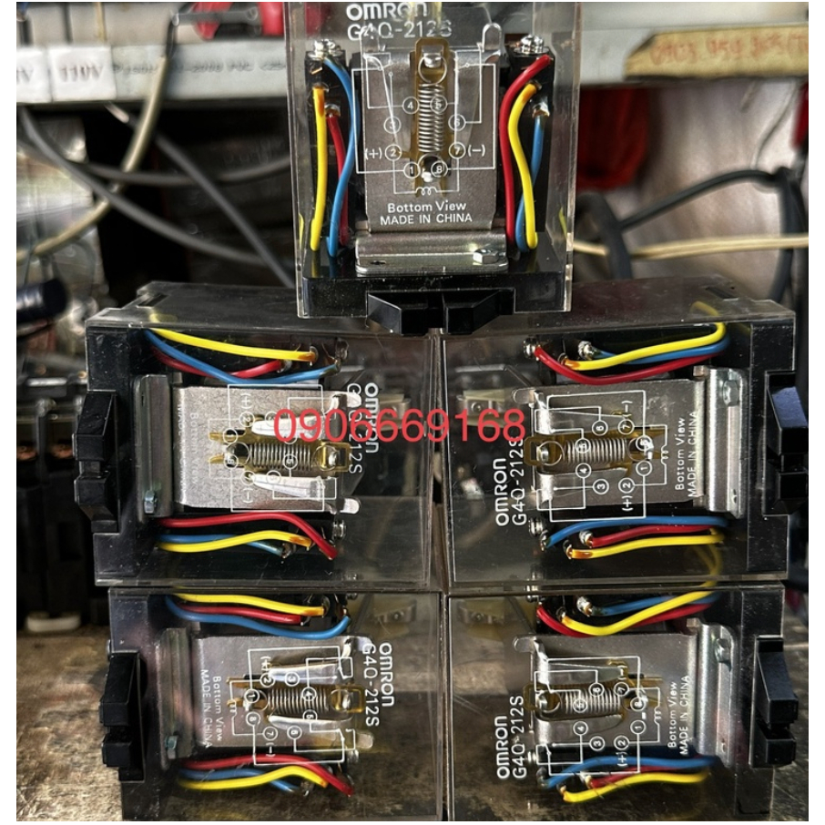 Rơle Relay Trung Gian Luân Phiên G4Q-212S Hiệu OMRON G4Q212S - Hàng Đẹp 90%