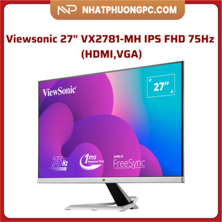 Màn hình viewsonic 27" vx2781-mh ips fhd 75hz