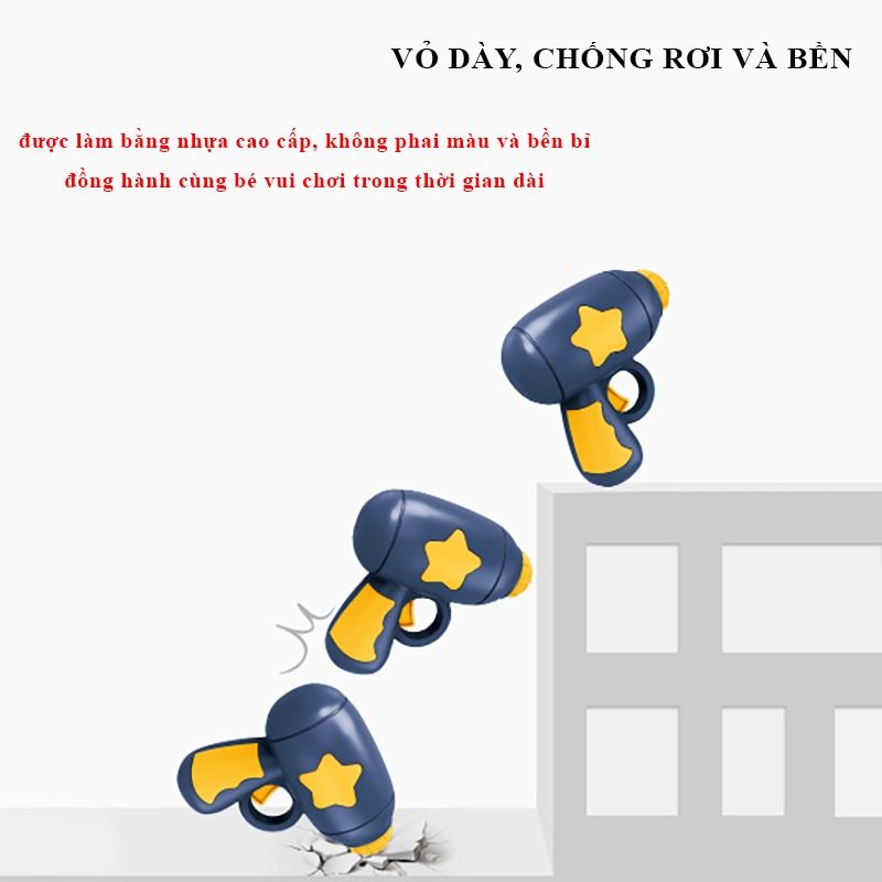 Đồ chơi hót Tiktok súng bắn chong chóng và con quay phát sáng cho bé, đồ chơi trẻ em giảm xả stress đồ chơi vận động