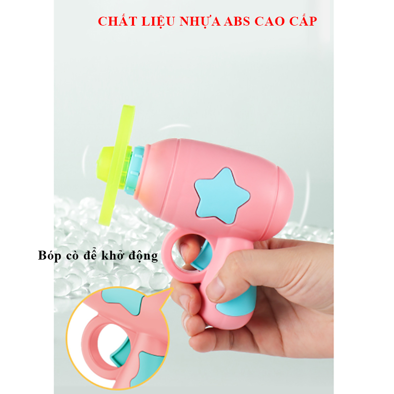 Đồ chơi hót Tiktok súng bắn chong chóng và con quay phát sáng cho bé, đồ chơi trẻ em giảm xả stress đồ chơi vận động