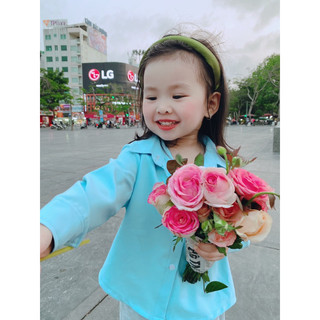 Áo sơ mi Lưu Diệc Phi trẻ em Người lớn
