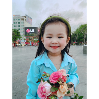 Áo sơ mi Lưu Diệc Phi trẻ em Người lớn