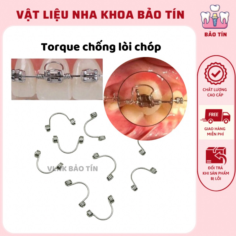 Torque chỉnh nha chống lòi chóp Lò xo art lò xo waren hỗ trợ chỉnh nha