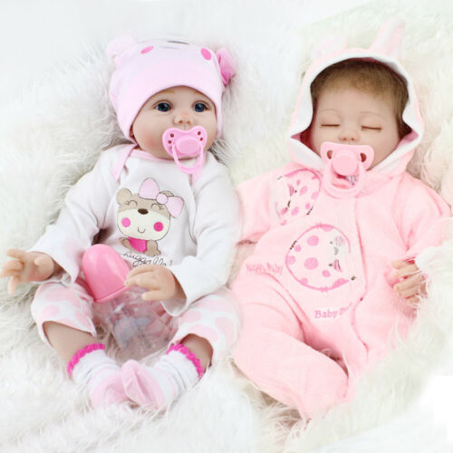 Búp Bê Tái Sinh Thân Gòn Mềm Mại NPK 16 inch 40 cm Reborn Vinyl Doll