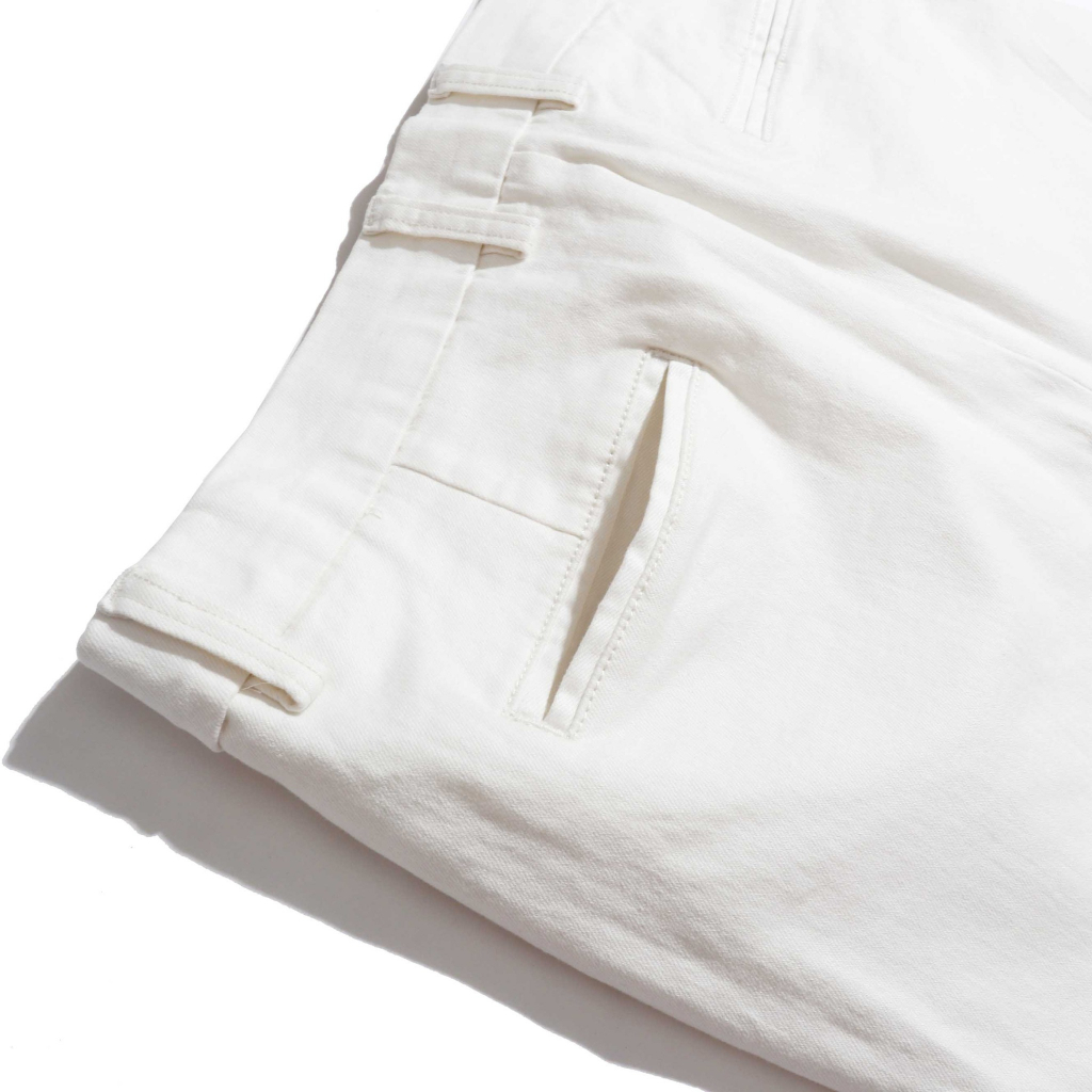 Quần Kaki Dài Nam BY COTTON Chinos White 3.0