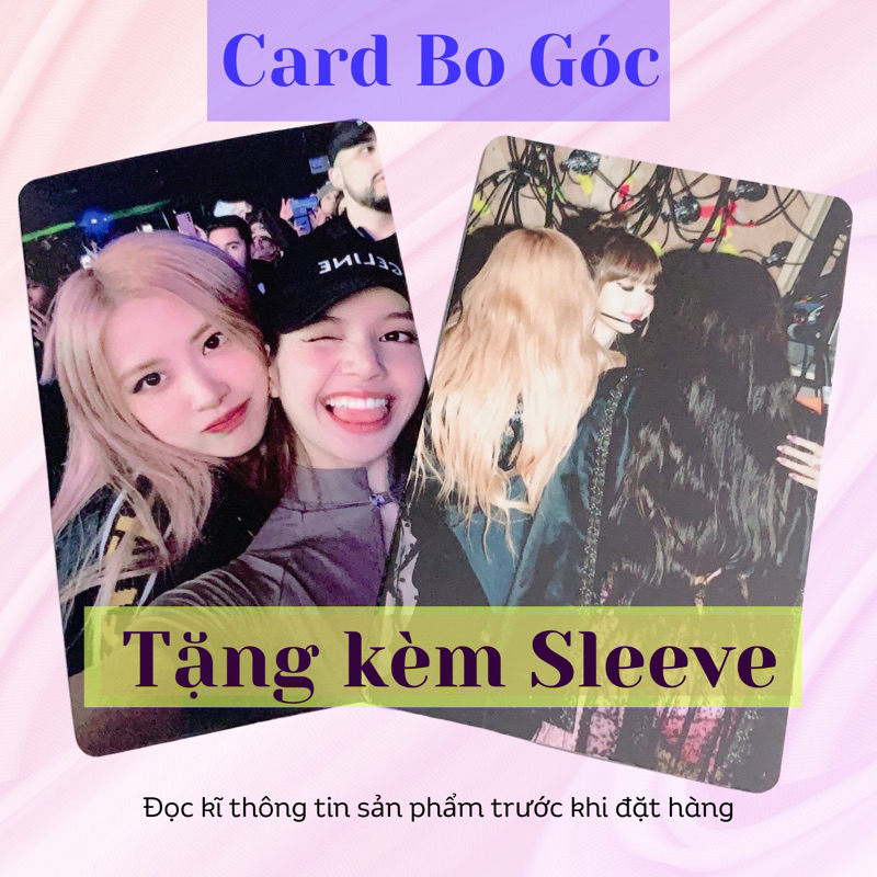 IN CARD BO GÓC THEO YÊU CẦU - CARD UNOFF TẶNG SLEEVE