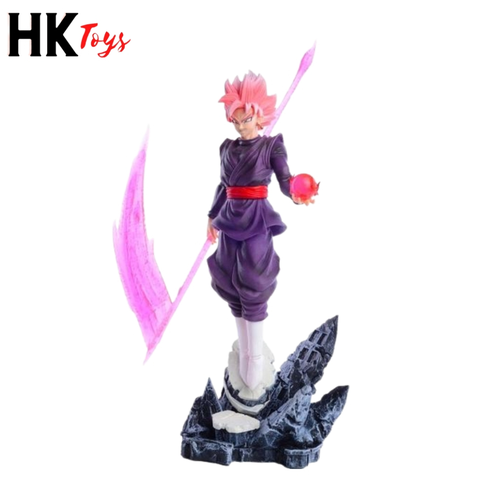 Mô Hình DragonBall Songoku Black có vũ khí siêu ngầu cao 38cm , figure DragonBall , có hộp màu - Hàng cao cấp