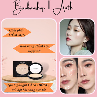 Phấn bắt sáng mac extra dimension skinfinish - double gleam 9g tặng kèm cọ