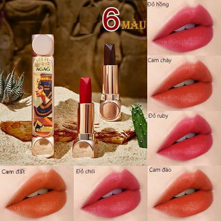 Son 6 màu ai cập agag 2 đầu chính hãng siêu lì