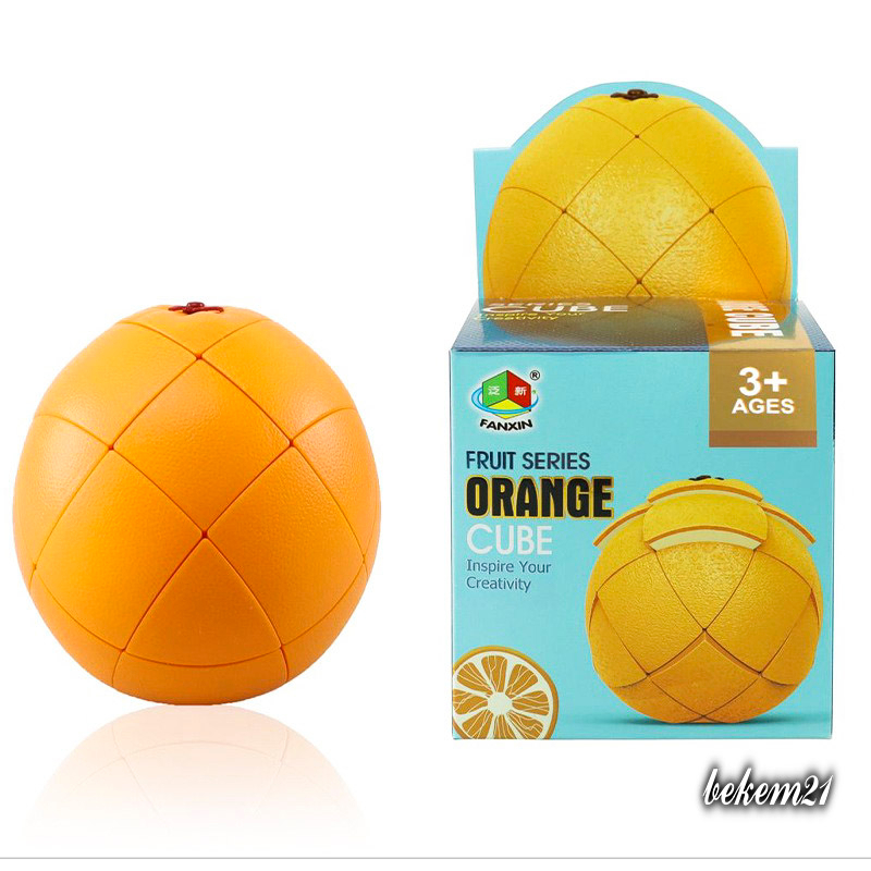 Rubik quả cam FanXin Orange 3x3 rubik 3x3 biến thể cao cấp
