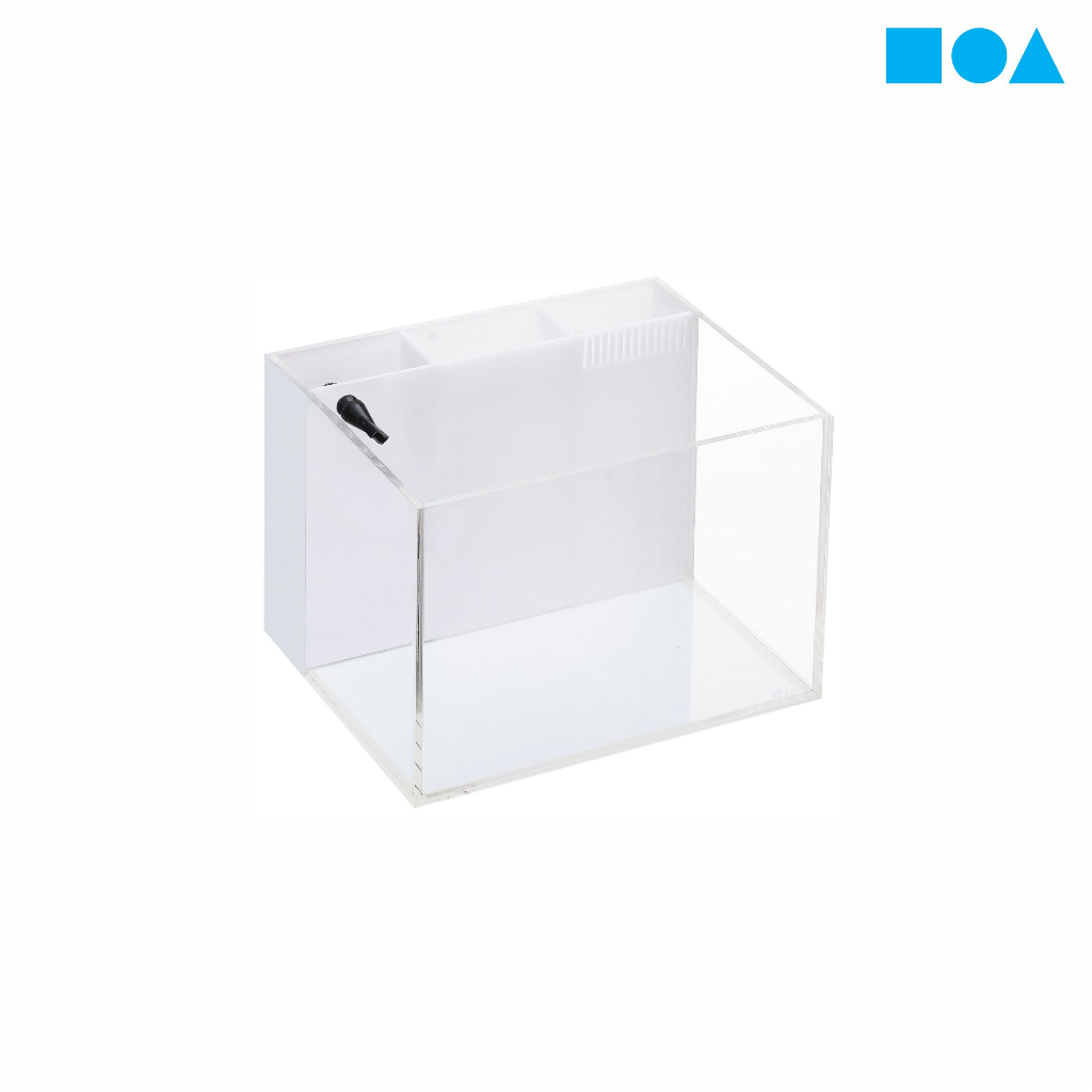Hồ lọc vách Acrylic chữ nhật Suối Nhỏ -nhiều kích thước có phần lọc nước cho hồ