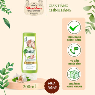 Dầu xả Dabur Vatika chiết xuất tỏi 200ml kích mọc tóc tự nhiên