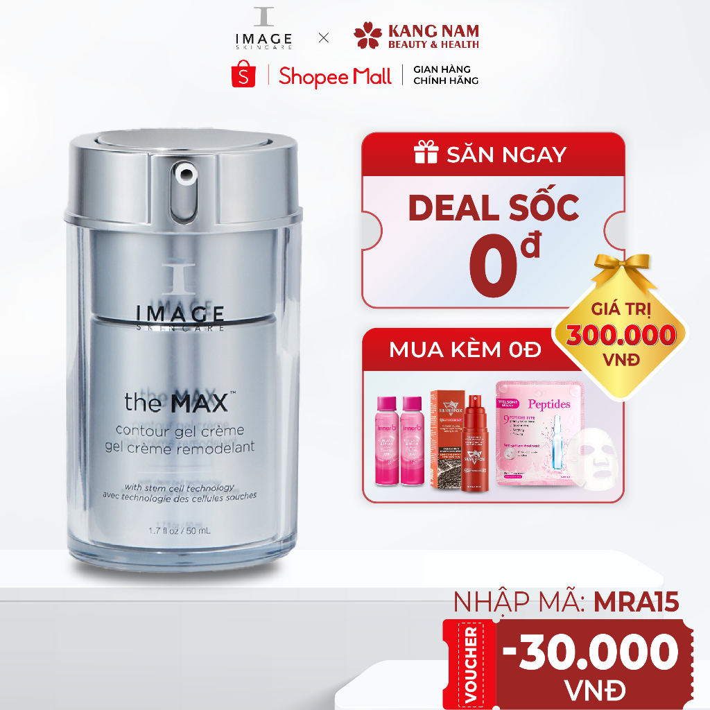 Kem giảm nhăn, nâng cơ làm săn chắc da Image The Max Contour Gel Creme 50ml
