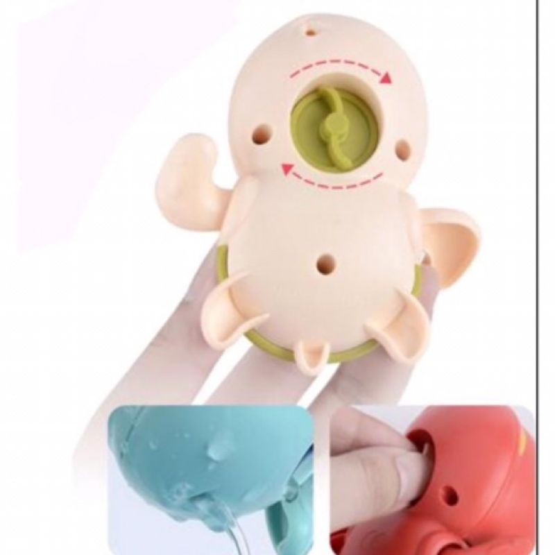 Đồ chơi rùa biển biết bơi thả bồn tắm cho bé chạy cót và bơi dưới nước vui nhộn, dễ thương, nhựa nguyên sinh an toàn