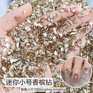 [MÃ73] 100viên đá hình trang trí móng tay size mini làm nail