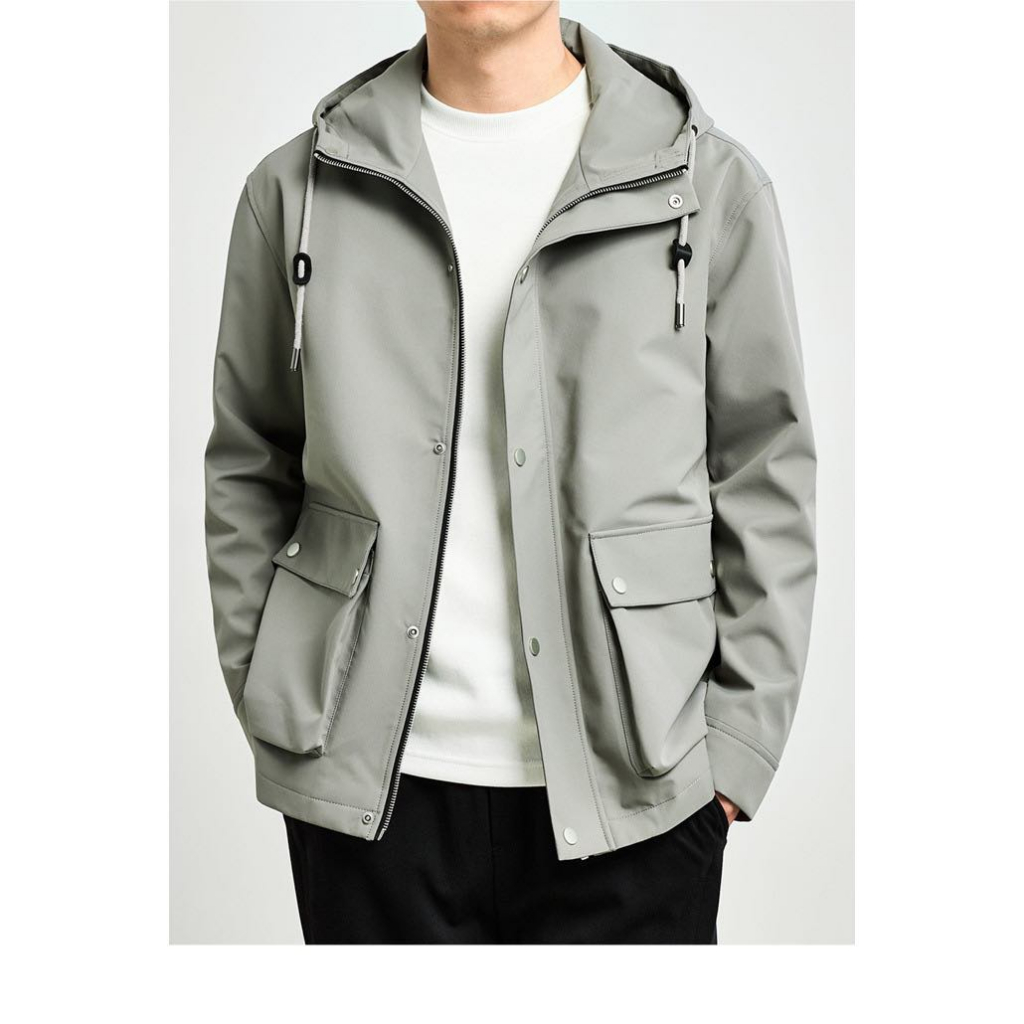 Áo khoác dù túi hộp cho nam và nữ, ảnh thật chụp tại shop