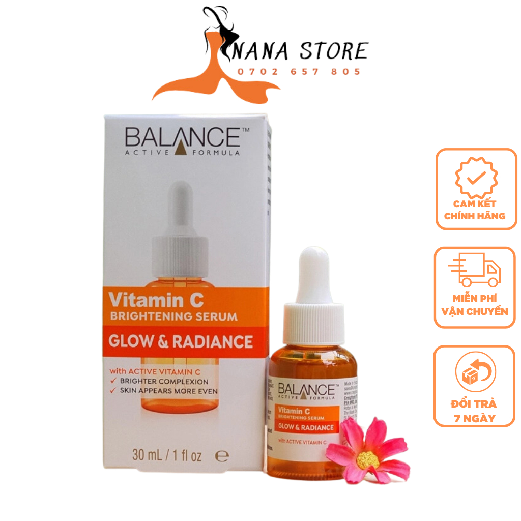 Serum Sáng Da, Mờ Thâm, Vitamin C Balance Active Formula Brightening