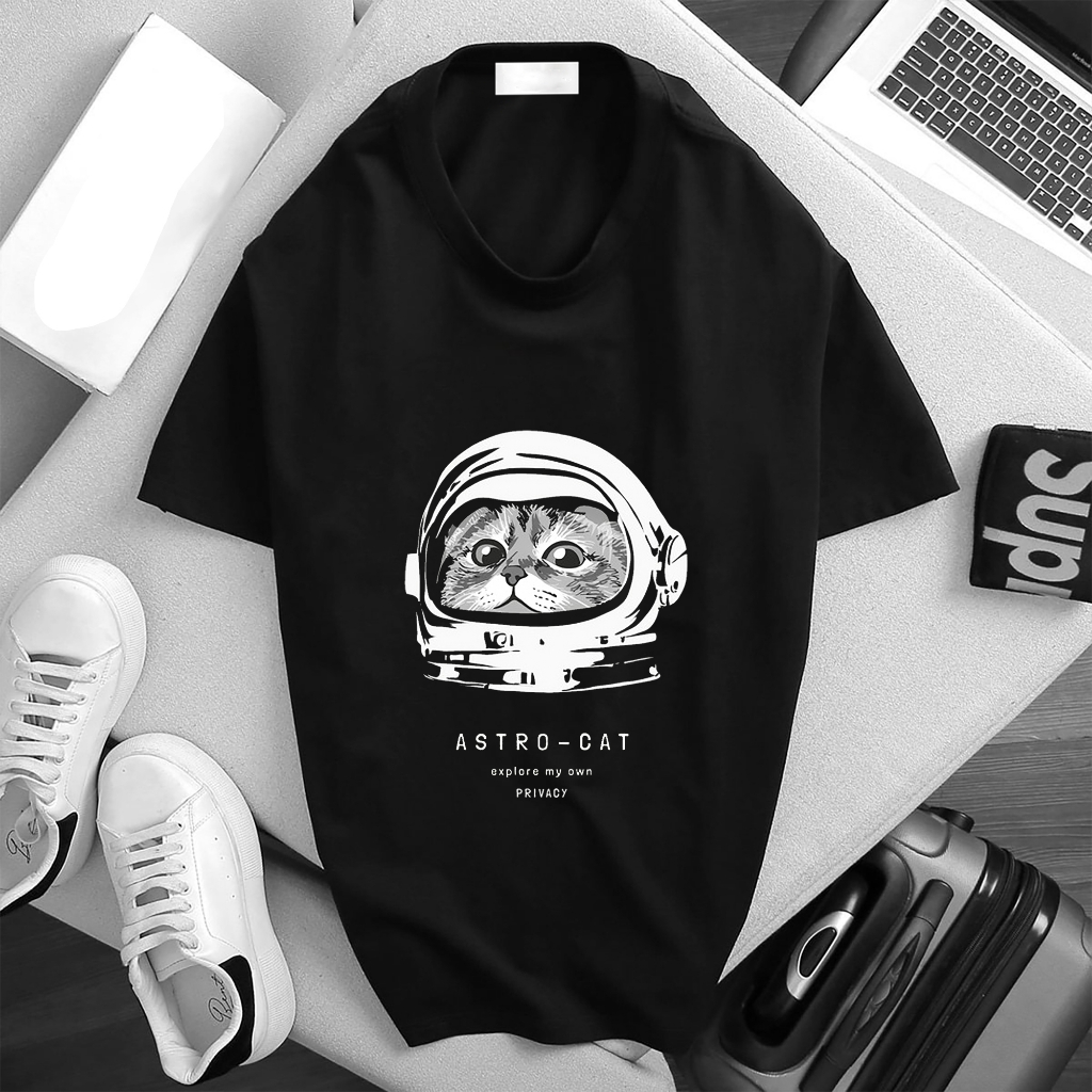 Áo thun unisex form rộng đẹp tay lỡ kiểu hàn quốc chất vải cotton mềm mịn, giặt không phai không bong hình