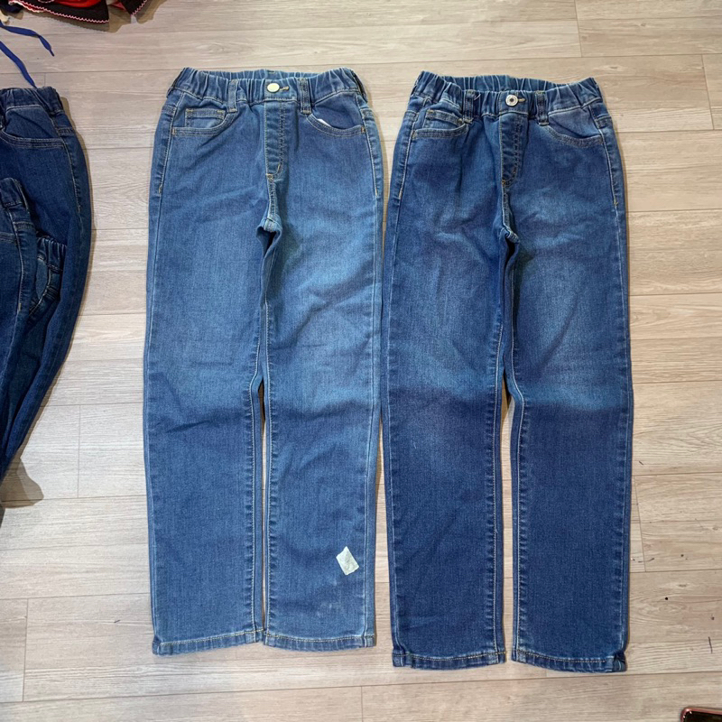 Quần jeans bé trai, trơn, hàng dư lỗi nhẹ