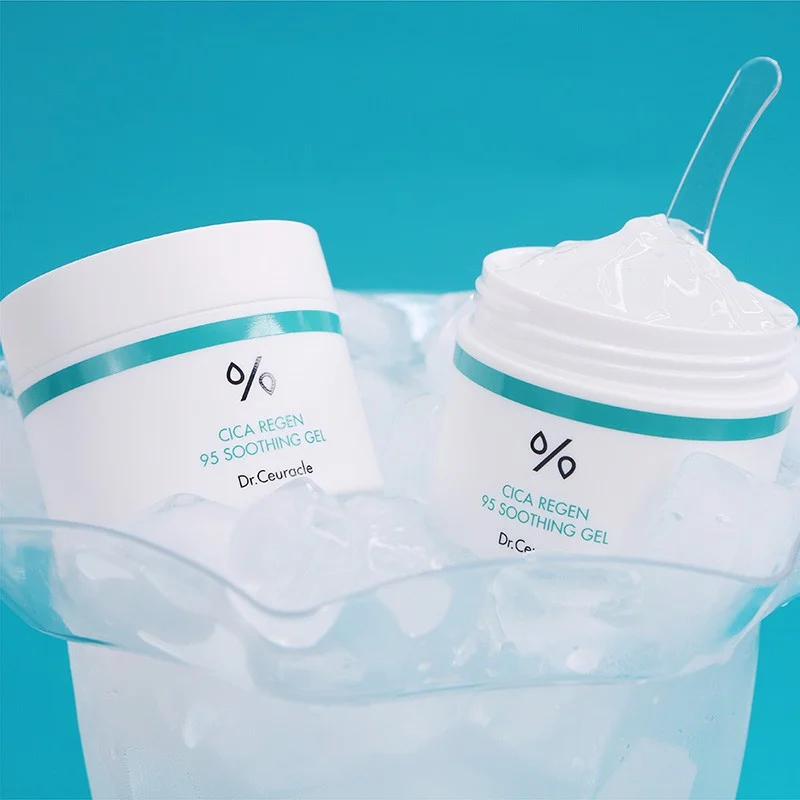 Kem dưỡng ẩm dạng gel cấp nước, làm dịu và phục hồi da với chiết xuất rau má Dr.Ceuracle Cica Regen 95 Soothing Gel 110g