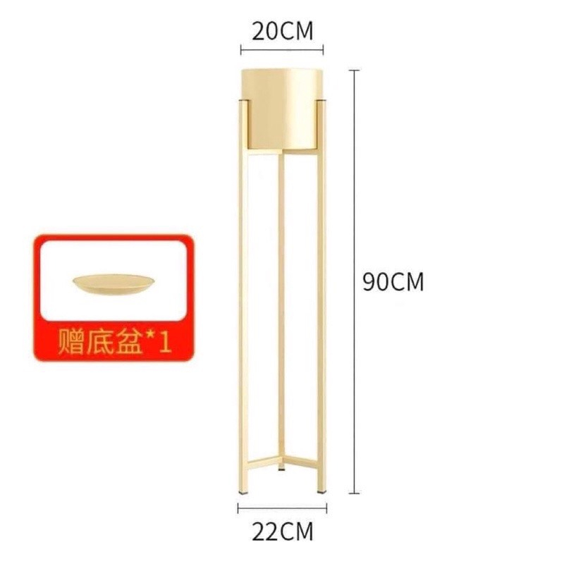 KỆ HOA PHONG CÁCH BẮC ÂU 90cm