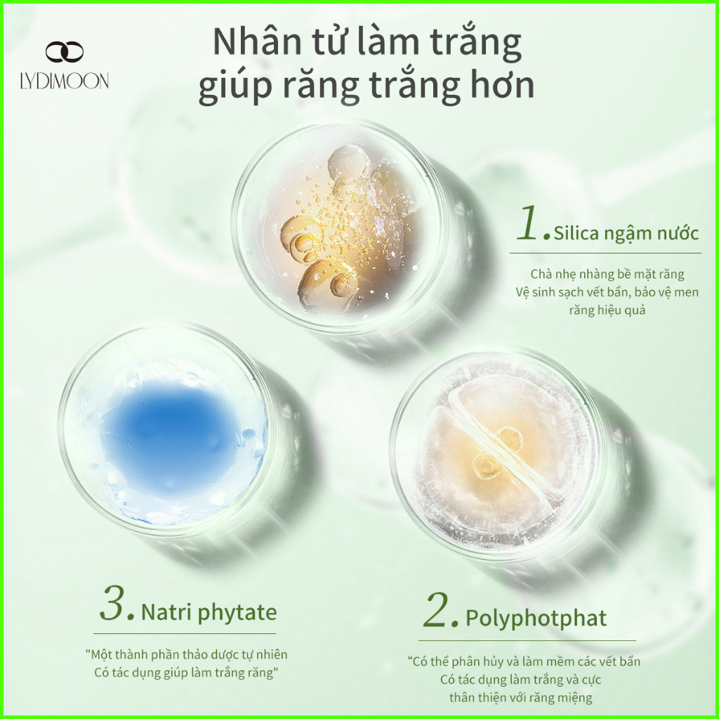 Kem Đánh Răng Làm Trắng Răng Kem đánh trắng răng 120g Giảm Vết Ố Vàng Trên Răng giảm sâu răng Giữ Hơi Thở Thơm Mát